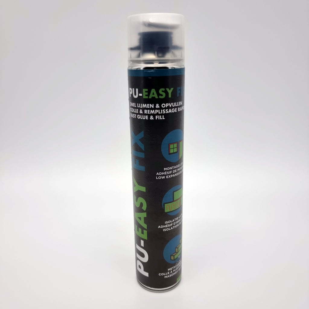 PU-EASY FIX - Polyurethaanlijm met lage expansie - PUR montage en isolatieschuim - 750ml