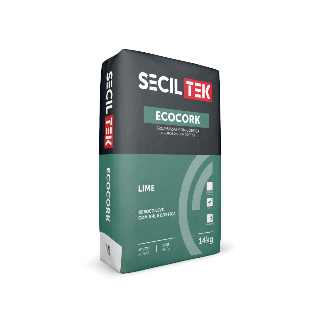 Seciltek ecoCork Lime - Kurk Isolatiemortel
