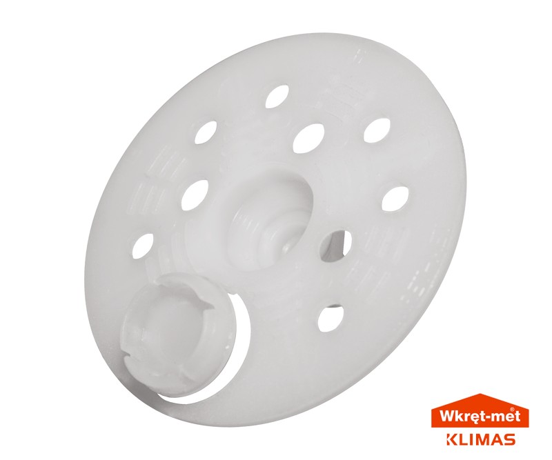Fixation isolante avec capuchon pour vis à bois - ETICS - PE [100x]