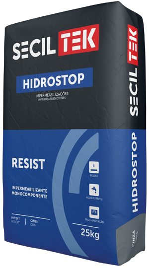 Seciltek HIDROSTOP RESIST - Elastische waterdichtingsmortel - 25kg (60)