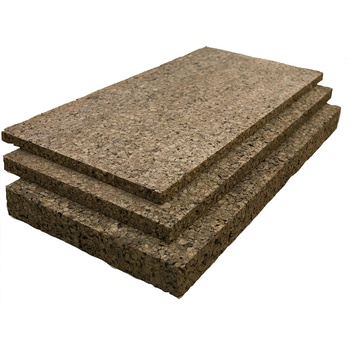 ISOKURK PS-Q1 Pro Suber® - Geëxpandeerde Kurk Isolatieplaat 110kg/m³ - Plaat 0,5x1m - Prijs per m² (2 Platen) - Lambda 0,04 (20 mm | 0,50 m²/KW)