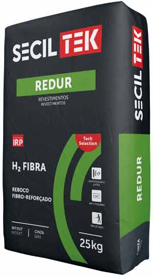 REDUR H2 FIBRA - Waterafstotende mortel - vezelversterkt - 25kg (60)
