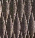 DesignCork MDFacade WAVE M1 - Panneaux décoratifs en liège - 40 mm - 0,5 m2