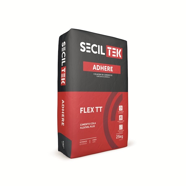 Seciltek ADHERE FLEX TT - flexibele tegellijm C2 TE - WIT - 25kg (60)
