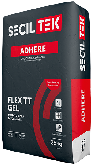 ADHERE FLEX TT GEL - Vervormbaar gellijmcement C2 TE S1 - wit - 25kg (60)