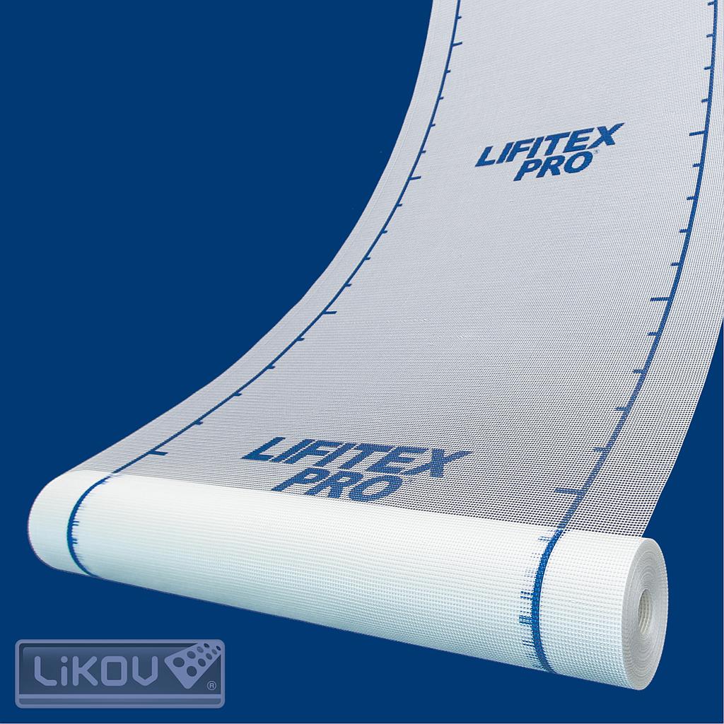 LIFITEX PRO 165 gr. - Treillis de renfort ETICS - 50m2 (1mx50m) [33]