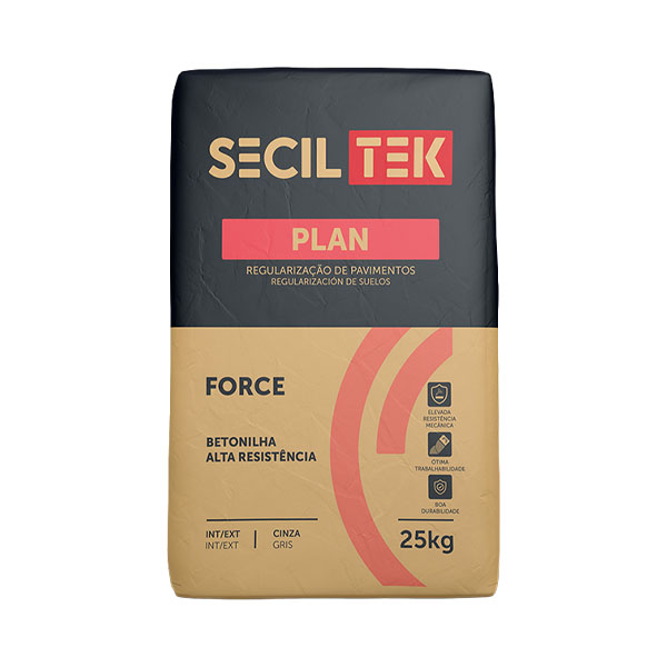 Seciltek PLAN FORCE - Mortier de sable et de ciment armé / chape - 25 kg (54)