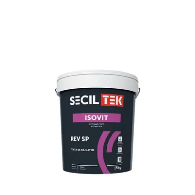 Seciltek Isovit REV SP - Minerale Silicaatverf - exterieur - mat - 2000+ kleuren