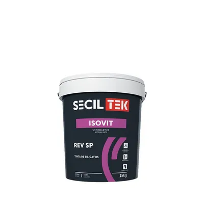 Seciltek Isovit REV SP - Minerale Silicaatverf - exterieur - mat - WIT