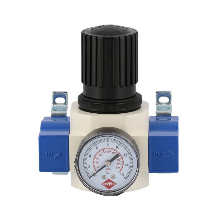 Airpress - Régulateur de pression 1/4" 15 bars - Réducteur de pression pour compresseur d'air
