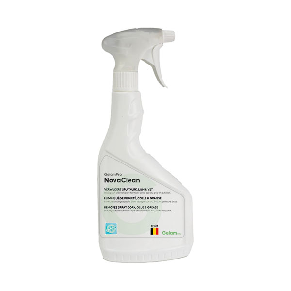 GelamPro NovaClean – Verwijdert Spuitkurk, Lijm & Vet – 750ml