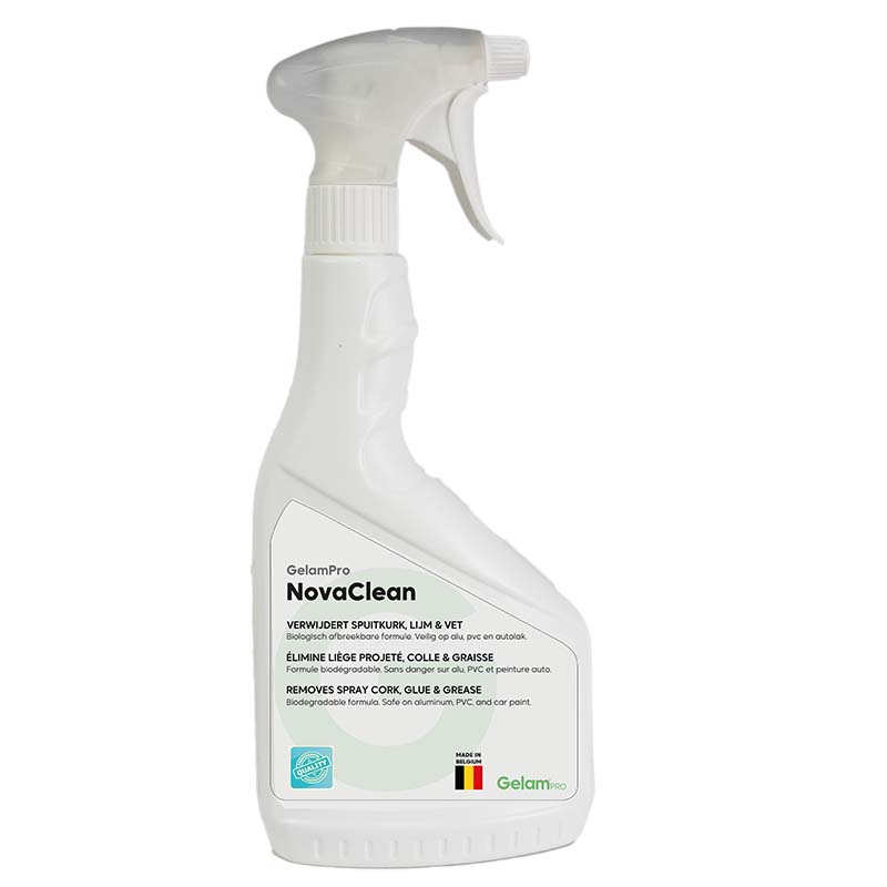 GelamPro NovaClean – Verwijdert Spuitkurk, Lijm & Vet – 750ml