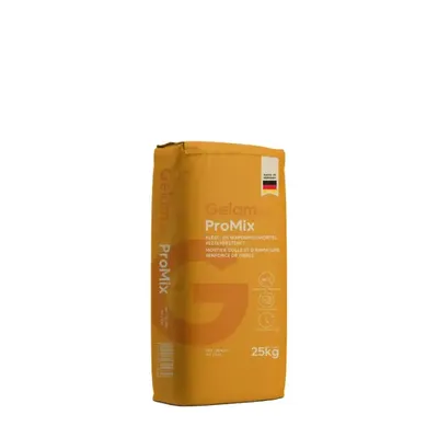 GelamPro ProMix - Vezelversterkte Kleef en Wapeningsmortel voor ETICS - Wit Cement - 25kg (42)