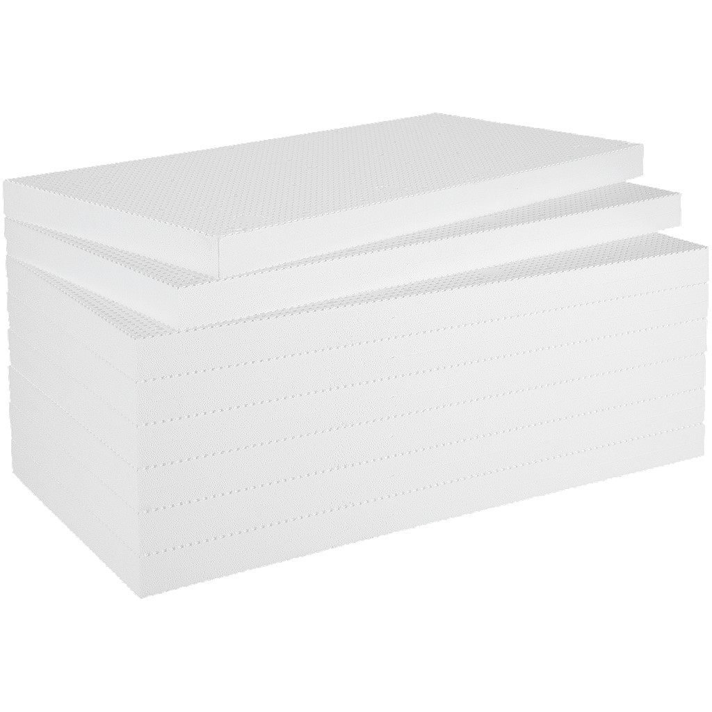 Philippine WDV 035 PW - EPS Perimeter- & Vloerisolatie Wit – λ 0.035 – Wafelstructuur – 150 kPa Drukvast – 1m²