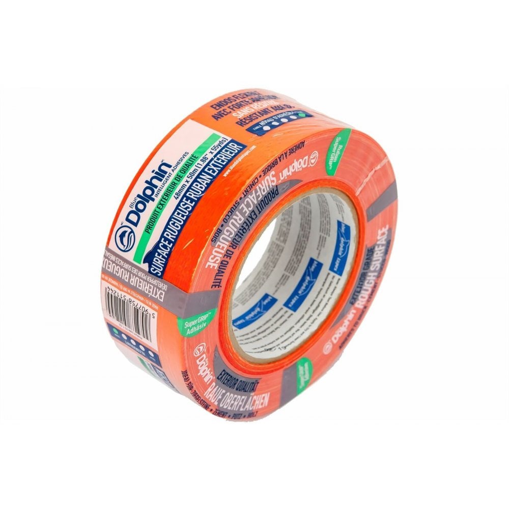ROUGH SURFACE Ruban textile - Super résistant - 2 semaines en extérieur - 48mm x 50m [24]
