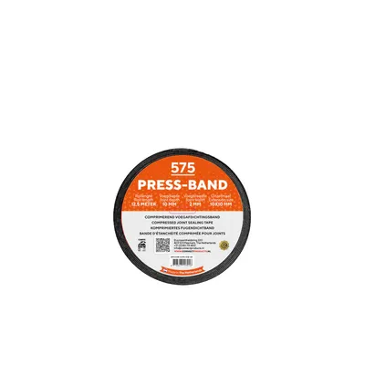 SEAL-IT® 575 PRESS-BAND 15x2mm – Duurzame zwelband en compriband voor slagregendichte voegafdichting - 12,5m [20]