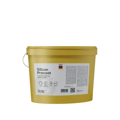 GelamPro Silicon Precoat - Couche d'apprêt texturée pour crépi, enduit décoratif et spachtelputz - Intérieur et extérieur - 12,5 l [24]