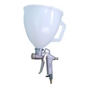 Kripxe K12 - Pistolet à alimentation par gravité - liège pulvérisé - buse de 6 mm