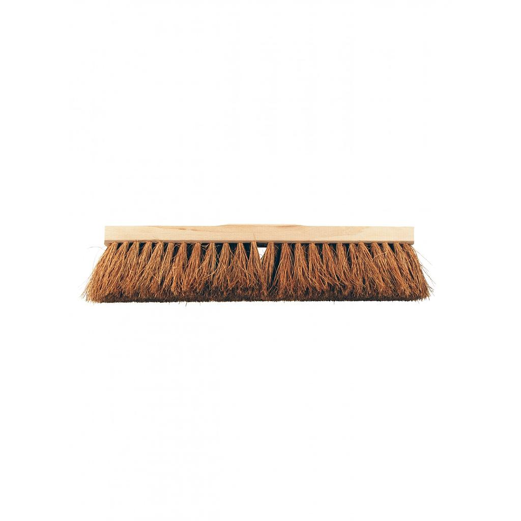 Balai de rue en fibre de coco 500 mm - sans fil