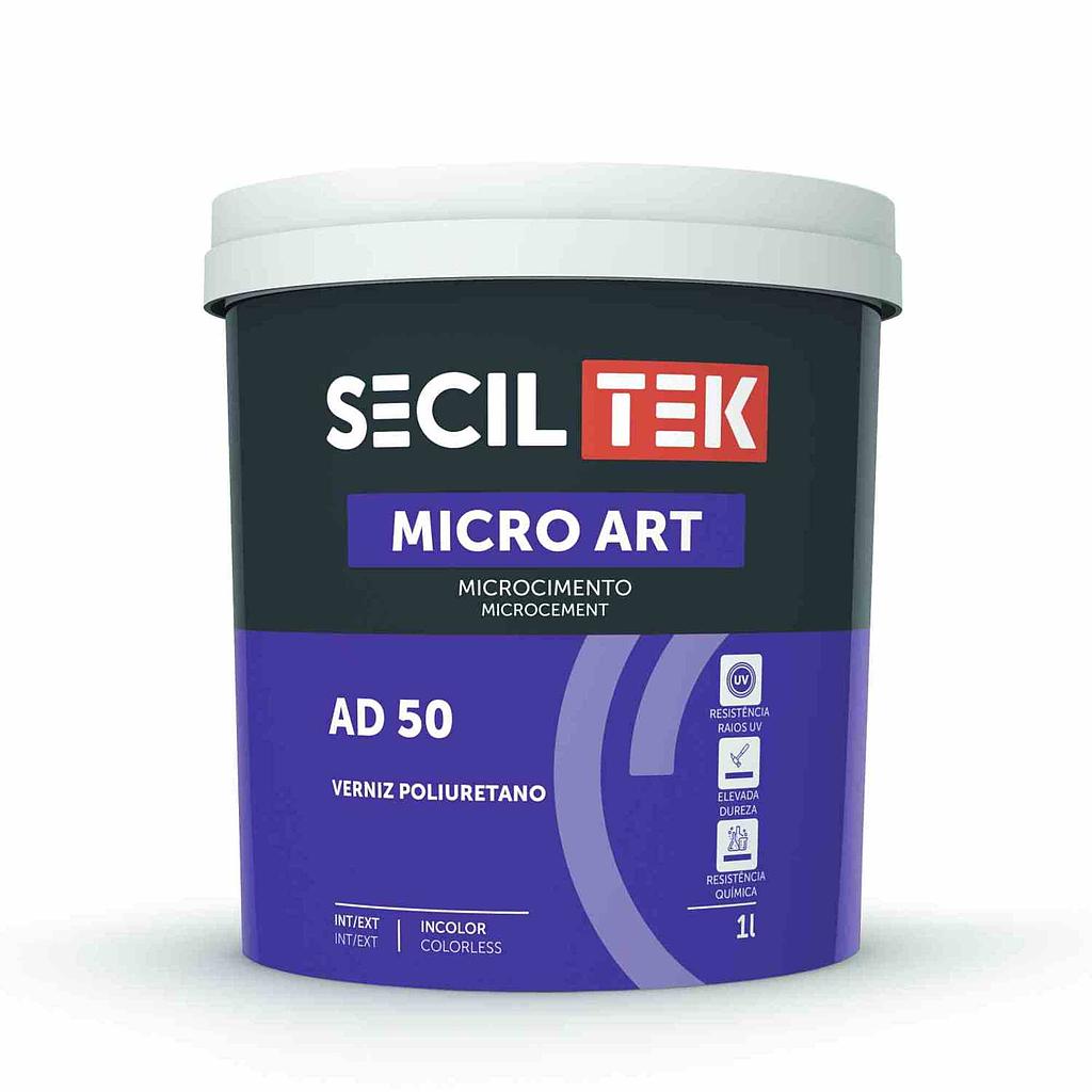 Seciltek Micro Art AD 50 - PU vernis (A+B) - mat - 1,1 liter