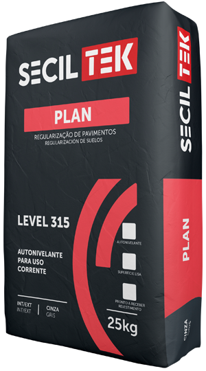 Plan Level 315 - zelfnivellerende gietvloermortel/egalisatiemortel/egaline - 25kg (60)