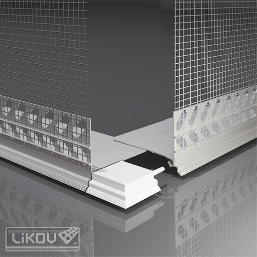 [LW-Z18-2I] Buitenhoek voor Sokkelprofiel kit PVC - 10 stuks