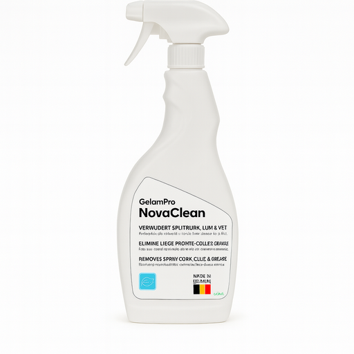 GelamPro NovaClean – Élimine le liège projeté, la colle et la graisse – 750 ml