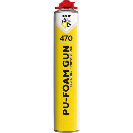 [ISOLATIE FOAM] Seal-it 470 PU-FOAM Mousse d'isolation - PUR - 750ml [12]