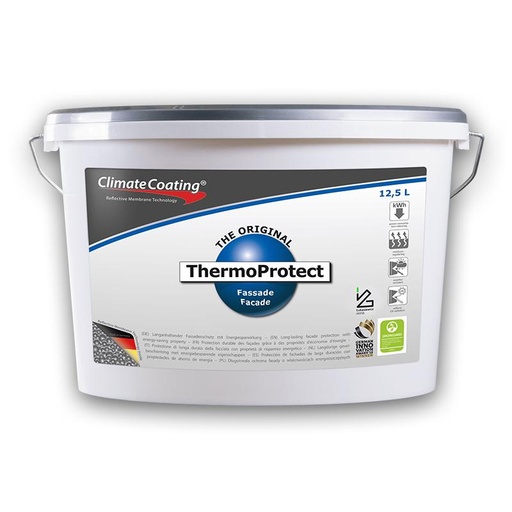 ClimateCoating ThermoProtect - filtre céramique pour la protection durable des façades - coloré - 12,5L