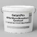 GelamPro Witte Microsiliconehars Gevelverf – 12,5L | Waterafstotende & Elastische Premium Gevelverf voor Stenen Muren, Sierpleisters & Spuitkurk [32]