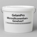 GelamPro Microsiliconehars Gevelverf – 12,5L | Ingekleurde Premium Gevelverf | Alle Kleuren Mogelijk volgens RAL, NCS & Andere Kleurenkaarten