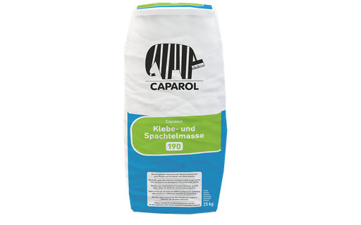 Caparol Capatect 190 Grijs – Minerale Lijm- en Wapeningmortel voor Gevelisolatie - grijs - 25kg [48]