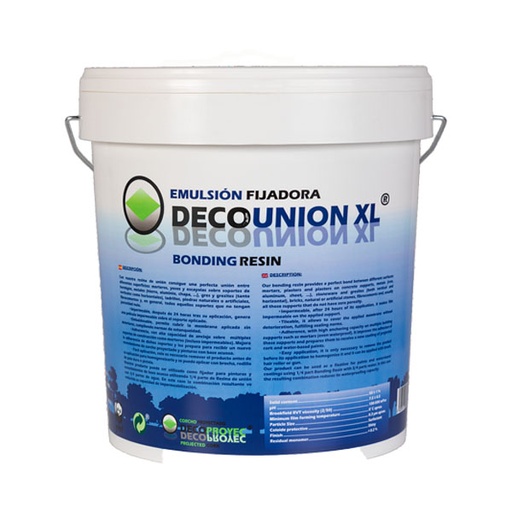 DecoUNION XL - Wit - hechtprimer / fixeermiddel voor spuitkurk en kurkverf - 12kg