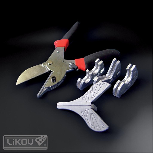 Cisaille à profil oblique