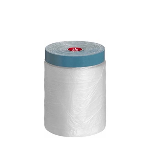 Kip 3833 Ruban textile avec film de masquage Masking-Tec - Masker - 180cm x 20m [40]