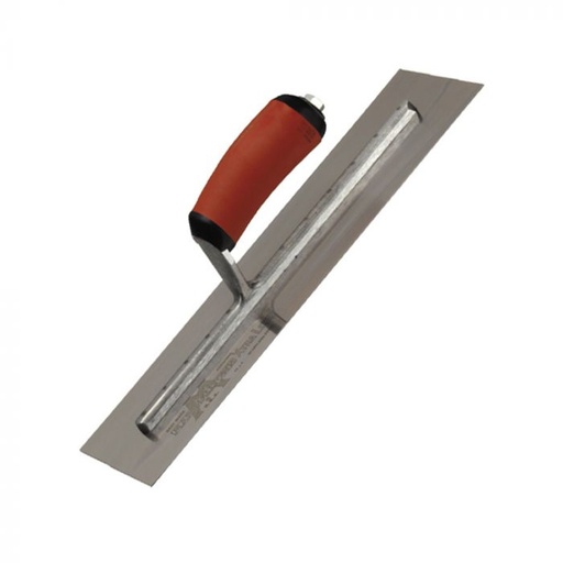 MXS25SSD - Truelle à plâtre en acier inoxydable - 508 mm x 127 mm - Manche Durasoft