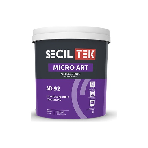 [ad92-5] Seciltek Micro Art AD 92 - Scellant / primaire d'étanchéité pour vernis polyuréthane - 5 litres