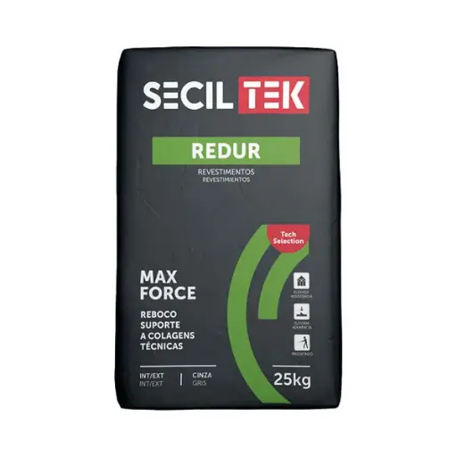 Seciltek REDUR MAX FORCE - Mortier de sol puissant pour la céramique et la pierre décorative - 30kg (54)