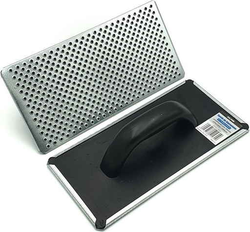 Planche à poncer pour EPS (polystyrène) - râpe à styrofoam - 270x130mm