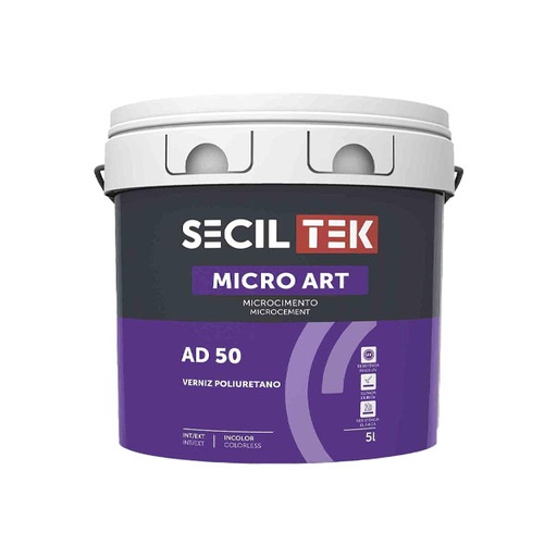 [ad50-5] Seciltek Micro Art AD 50 - Vernis PU (A+B) - mat - 5.5 litres